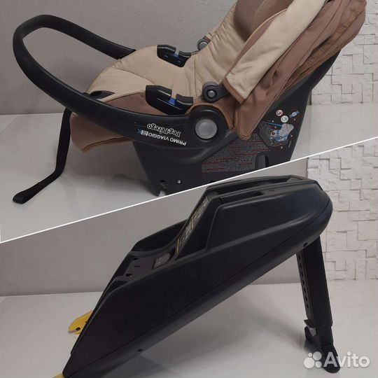 Автокресло peg perego viaggio trifix + база