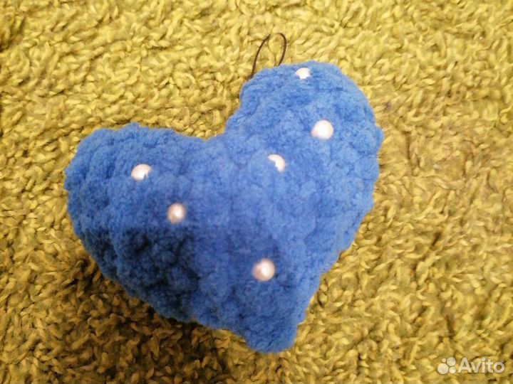 Небольшое сердечко-брелок