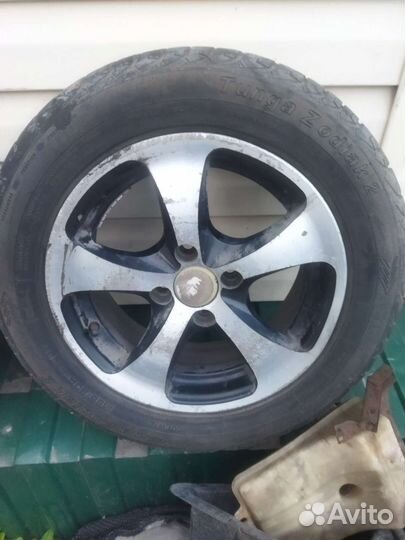 Литые диски r14 на ваз с летней резиной