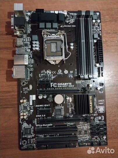 Материнская плата GigaByte GA-H97-HD3 6 gb