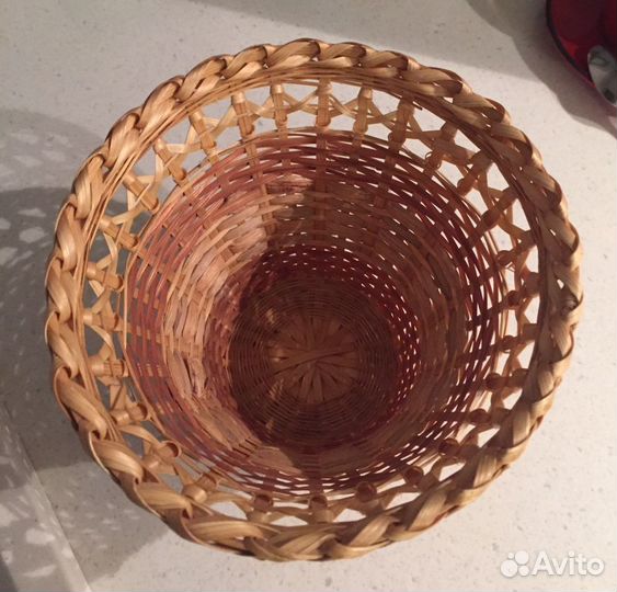 Кашпо из лозы