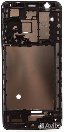 Рамка дисплея для Samsung A013F (A01 Core) Черная