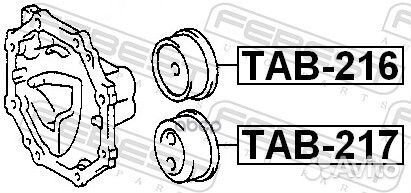 Подушка дифференциала верхняя зад прав TAB216