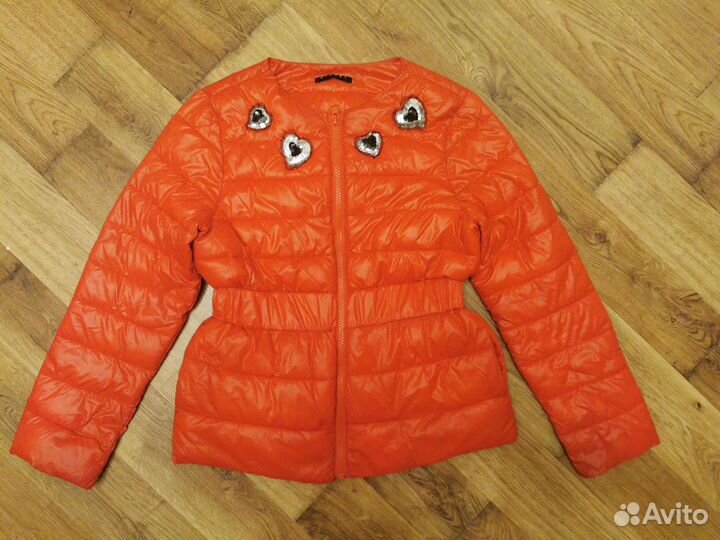 Куртка красная sisley 8-9лет