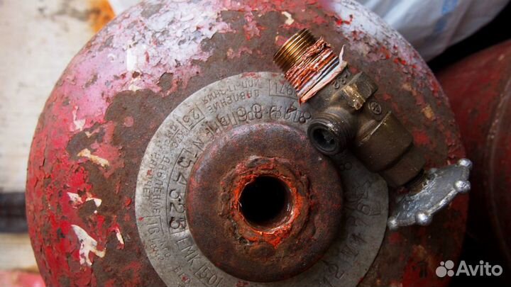 Замена вентиля газовых баллонов