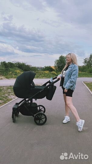 Коляска adamax napoli 2в1