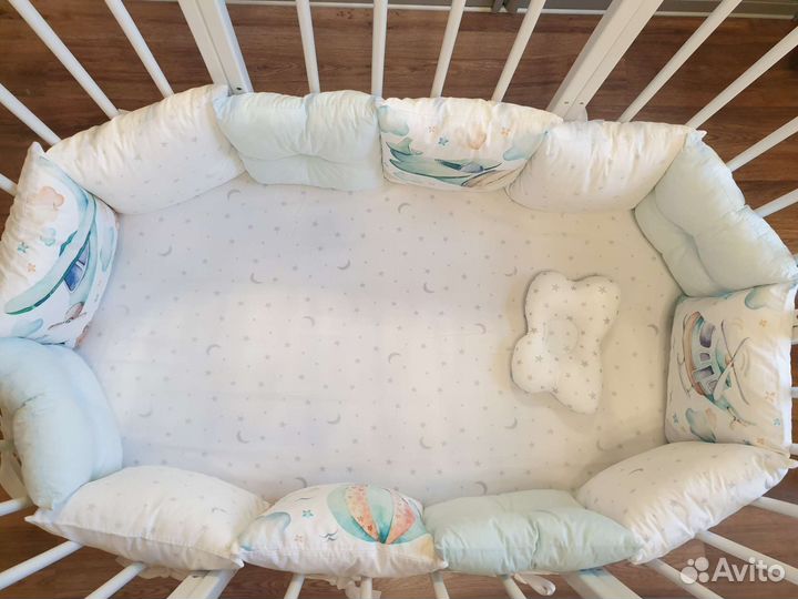 Бортики в кроватку бу