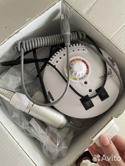 Набор для маникюра. Лампа, аппарат, стерилизатор