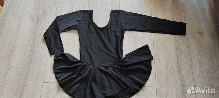 Купальник гимнастический с юбкой