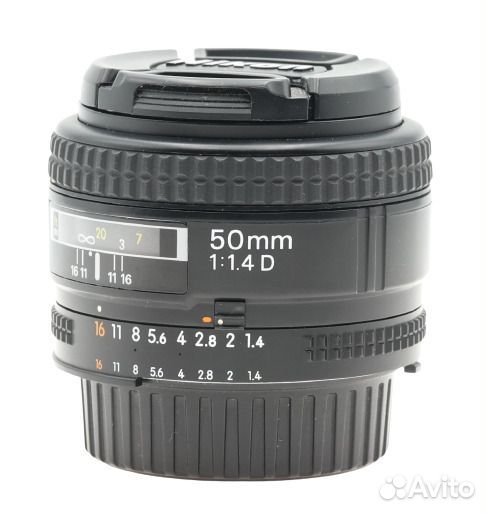 Объектив комиссионный Nikon 50mm f/1.4D AF Nikkor
