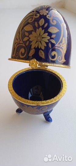 Шкатулка яйцо