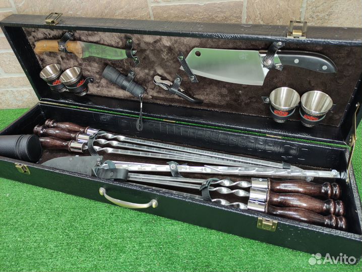 Набор шампуров №6/Подарочный набор шампуров