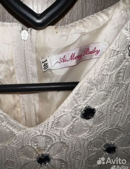 Платье для девочки 140