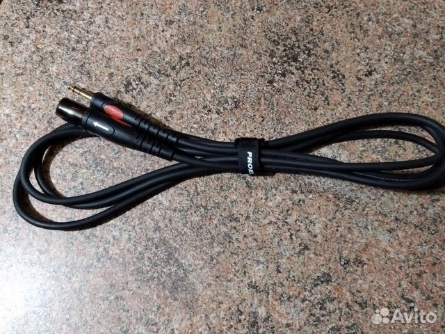 Кабель XLR-Jack 3-х метровый proel