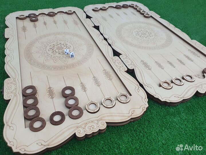 Нарды деревянные большие