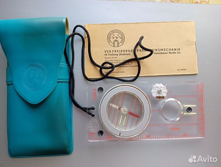 Планшетный компас ГДР