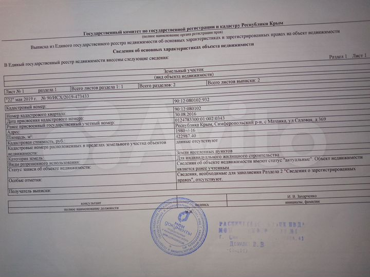 Участок 20 сот. (ИЖС)