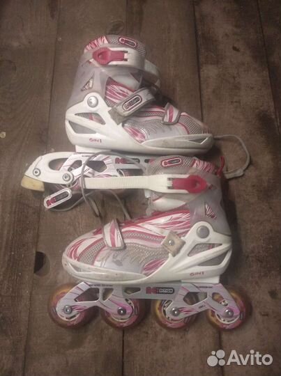 Роликовые коньки детские раздвижные