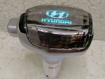 Ручка кпп Hyundai с подсветкой с кнопкой