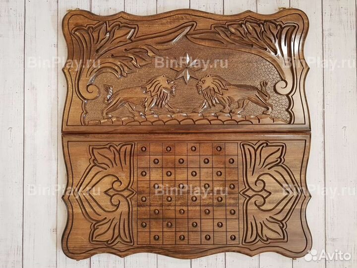 Нарды Севанские Два льва + звезда дисконт