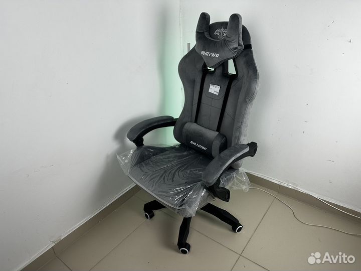 Кресло игровое велюр