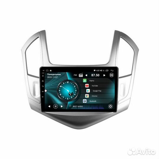 Магнитола Chevrolet Cruze рестайлинг