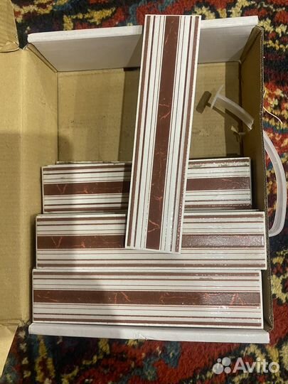 Плитка бордюр, фартук