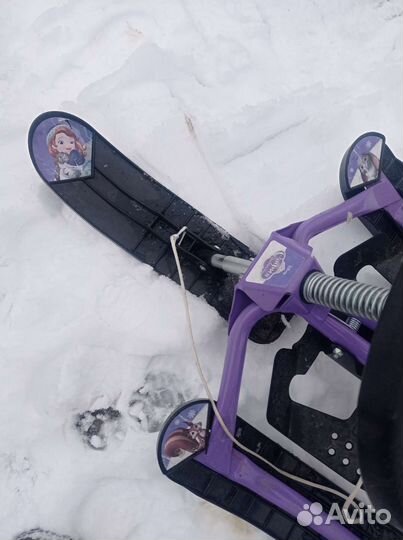 Детский снегокат бу