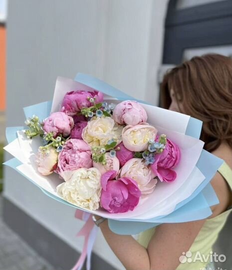 Пионы цветы