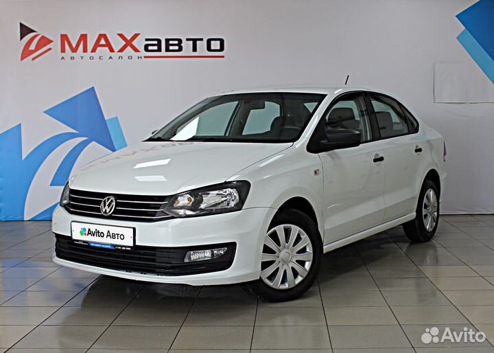 Volkswagen Polo 1.6 AT, 2019, 97 000 км