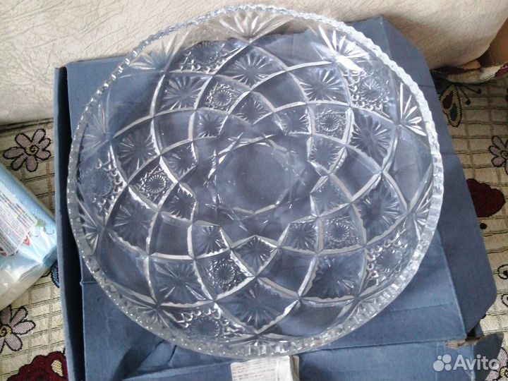 Блюдо круглое 29 см, набор из 6 блюд 17см