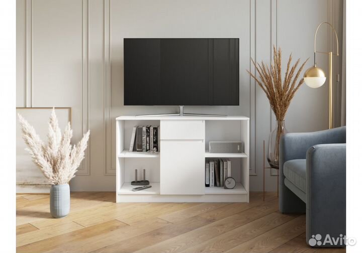 Тв-тумбы Мадера MTV-1 лдсп белый эггер