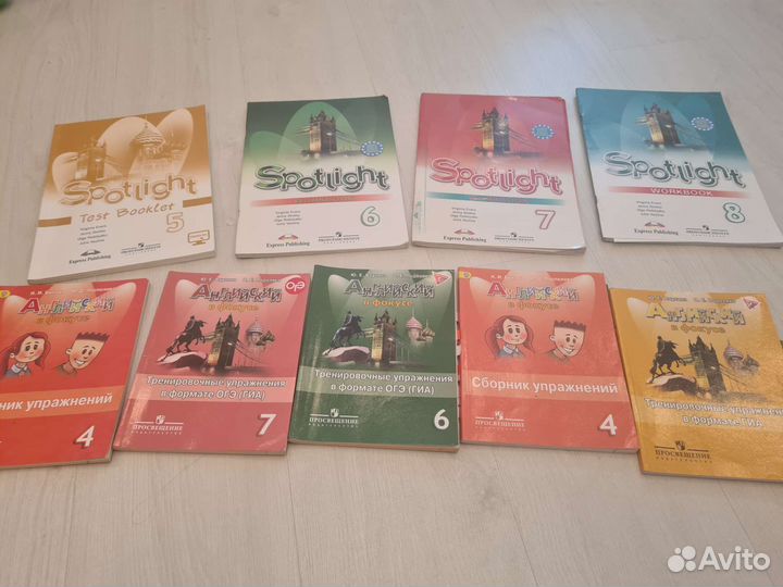 Рабочие тетради по английскому языку Spotligt