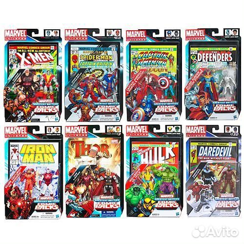 Greatest Battles Comic Two-Packs 2012 Wave 02 Revi