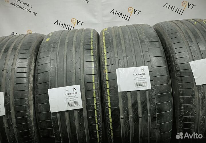 Continental SportContact 6 285/40 R22 94Y