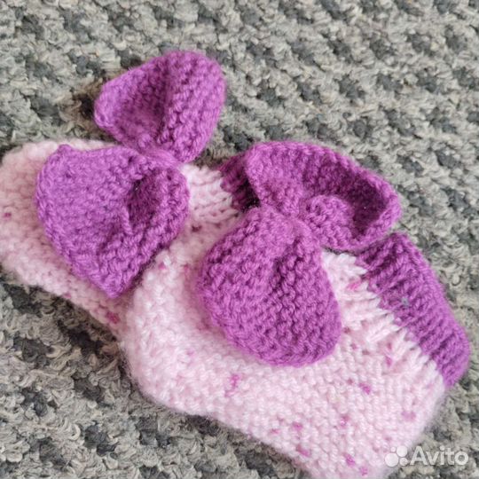 Пинетки для девочки