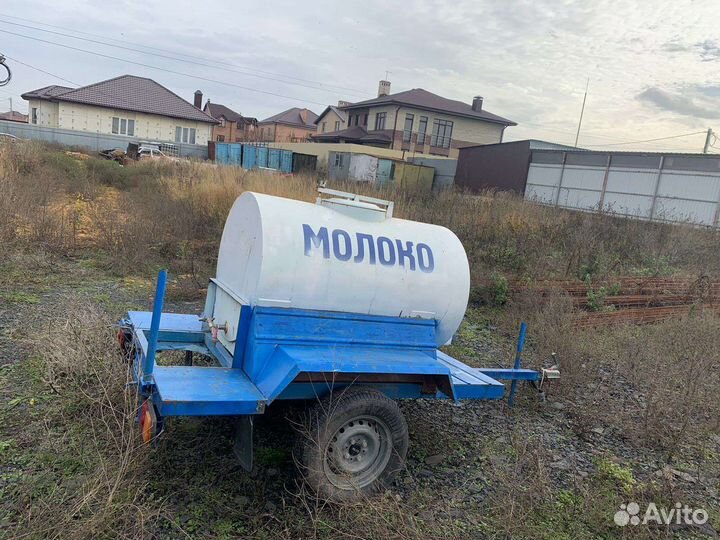 Прицеп бочка для молока 450 литров