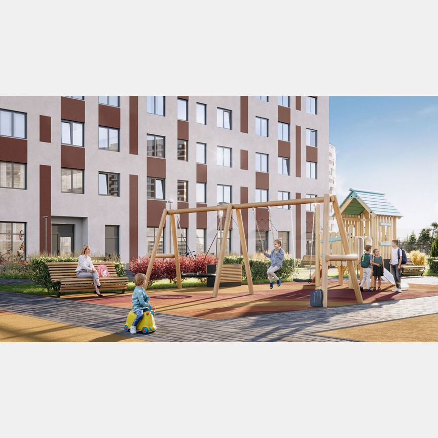 1-к. квартира, 33,8 м², 7/25 эт.