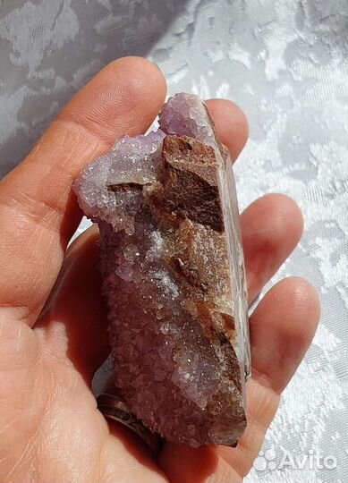 Кристалл друза щётка аметиста.Мыс Корабль