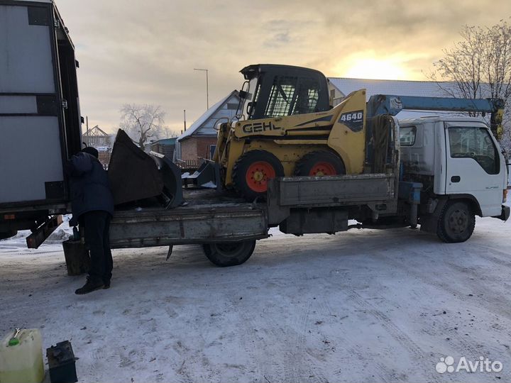 Услуги минипогрузчика