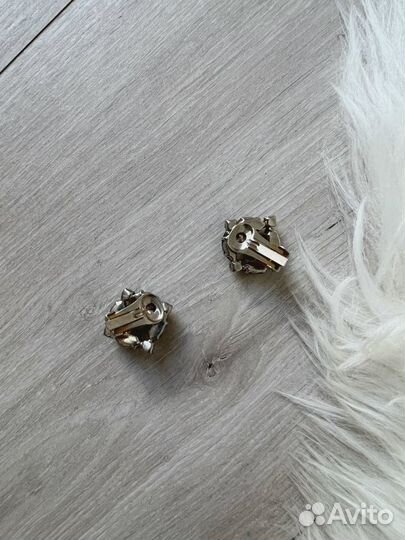 Серьги клипсы винтажные