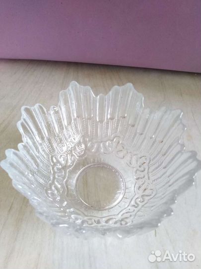 Салатник хрустальный