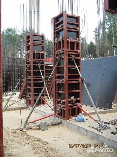 Аренда Опалубка для колонн