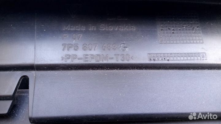 Porsche Cayenne 958 решётка переднего бампера