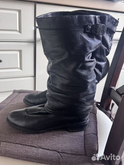 Сапоги женские зимние натуральная кожа 36
