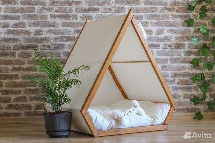 Лежанка домик для собачки, собаки