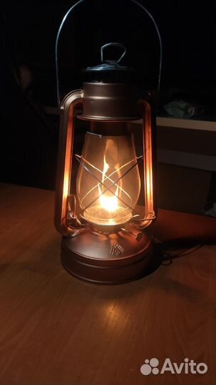 Керосиновая лампа СССР ретро отреставрирована