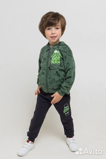 Куртка для мальчика Crockid К 301286 лесной (92)