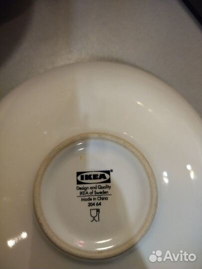 Фарфоровая посуда чехия и IKEA