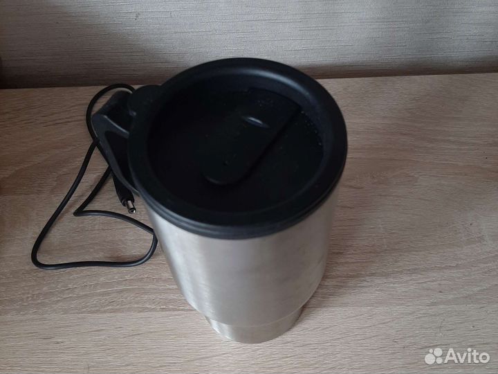 Новая термокружка с подогревом от прикуривателя